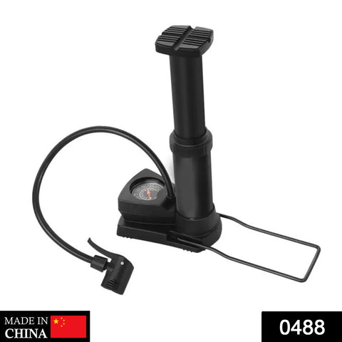 Mini foot pump - portable tyre inflator with gauge | velvet wheels