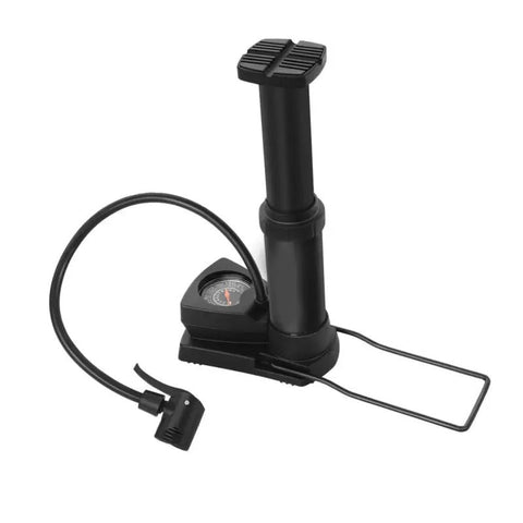 Mini foot pump - portable tyre inflator with gauge | velvet wheels